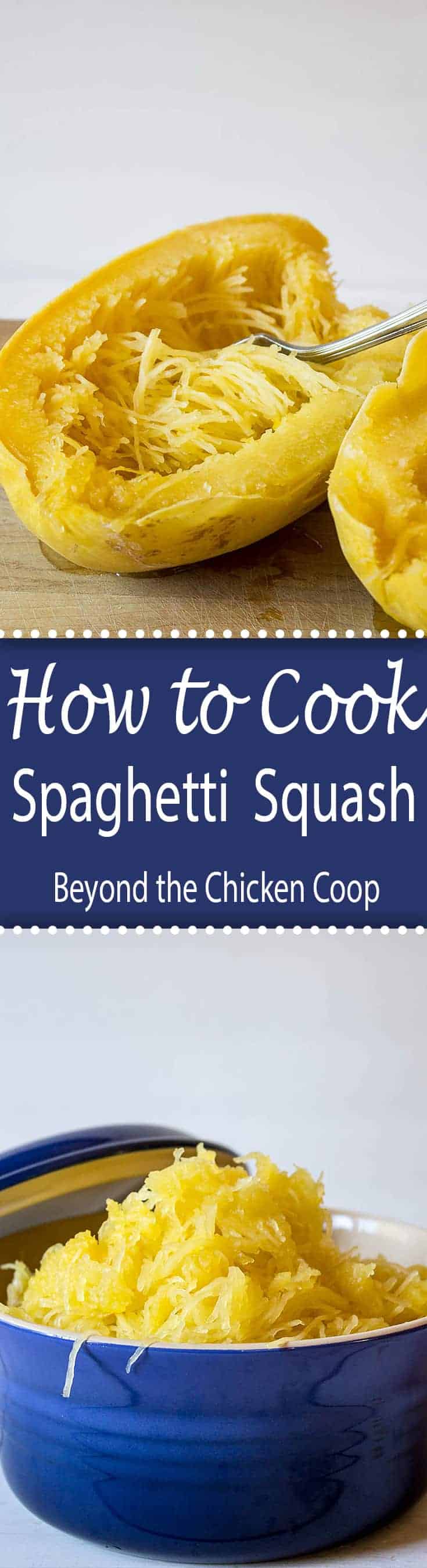 Spaghetti Squash Boiled Whole - Beyond The Chicken Coop