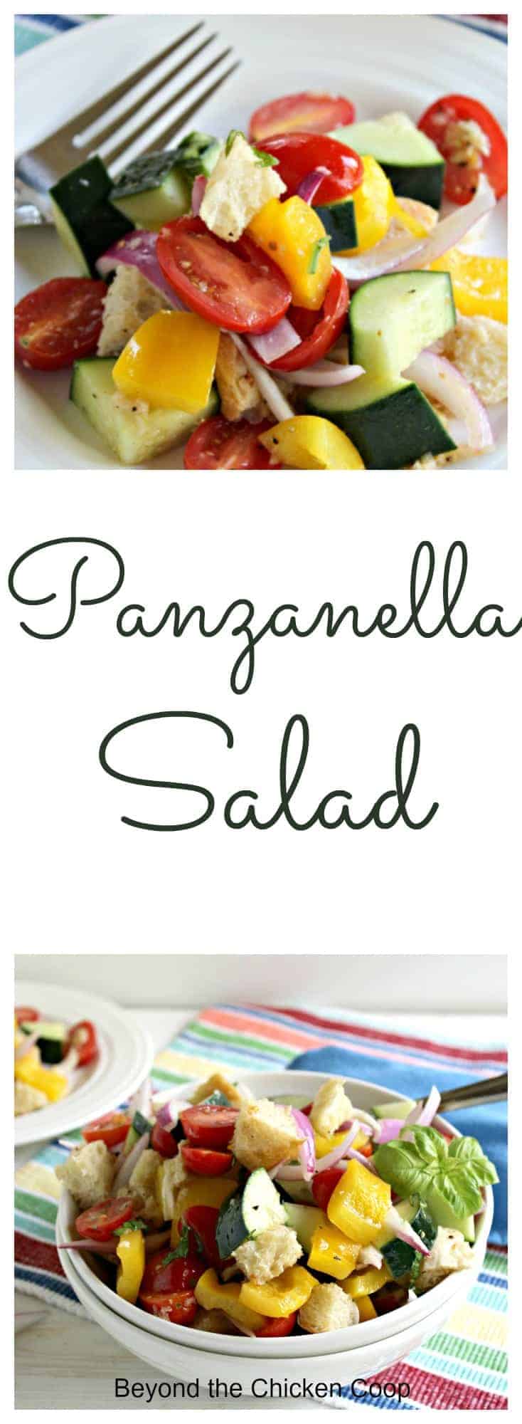 Panzanella Salad - Beyond The Chicken Coop