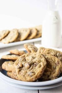 Toffee Chocolate Chip Cookies are a perfect cookie!