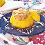 Stuffed pattypan squash