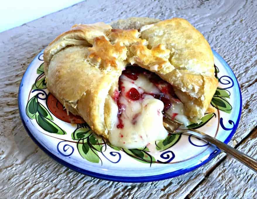 Baked Brie with Cranberries - Beyond The Chicken Coop