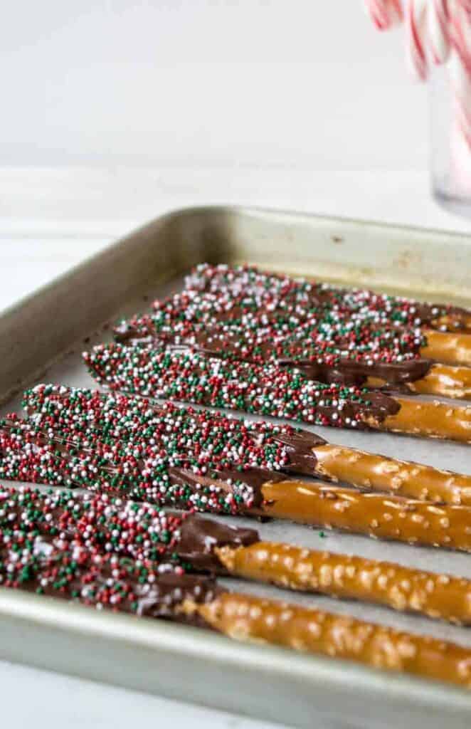 Chocolate Dipped Pretzels Beyond The Chicken Coop