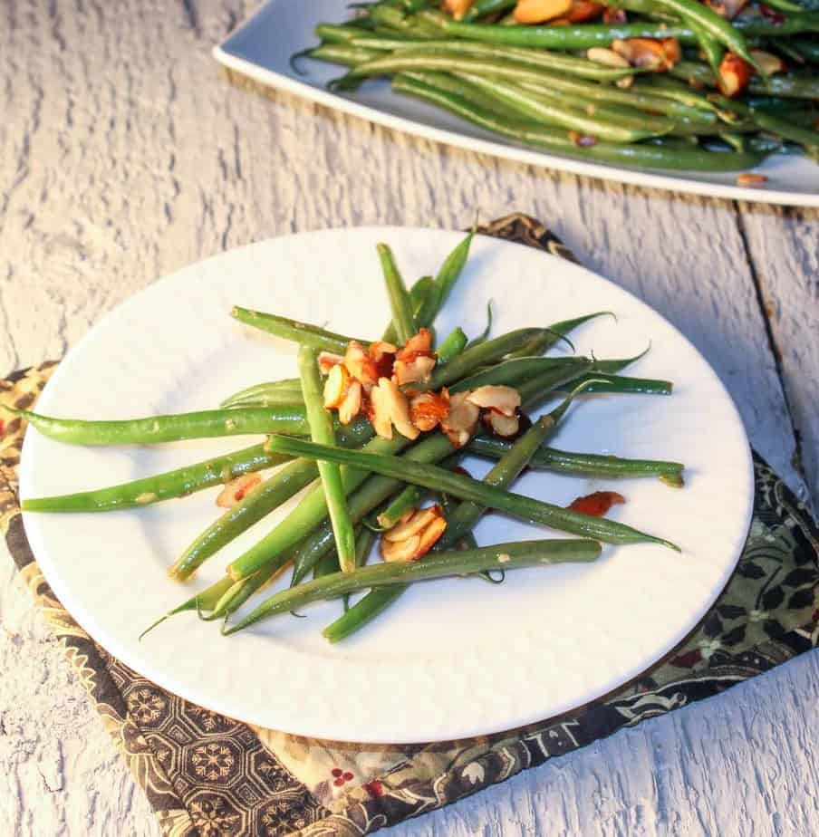 Green Bean Almondine Beyond The Chicken Coop