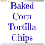 Healthy snack made with corn tortillas.