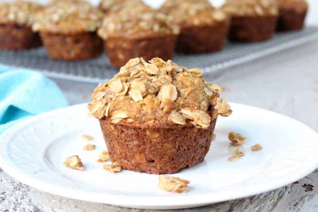 Oatmeal Banana Muffins