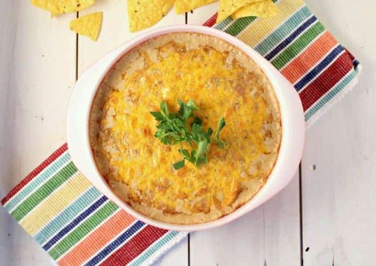 Hot Cheesy Bean Dip Beyond The Chicken Coop