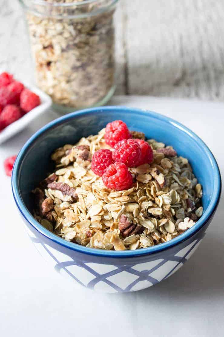 Maple Pecan Granola Beyond The Chicken Coop