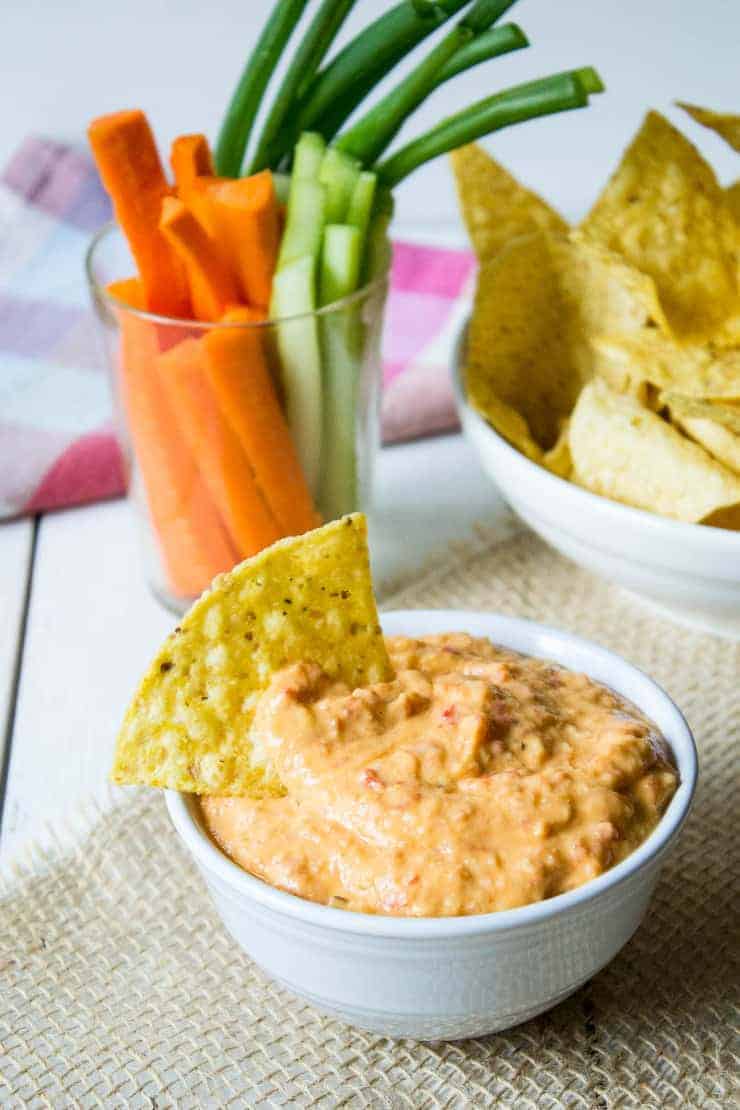 roasted red bell pepper hummus
