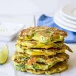 Zucchini Cheddar Pancakes - Beyond The Chicken Coop