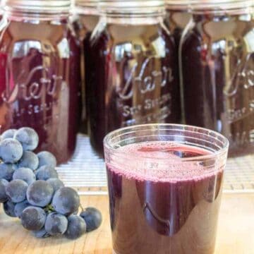 Homemade Grape Juice