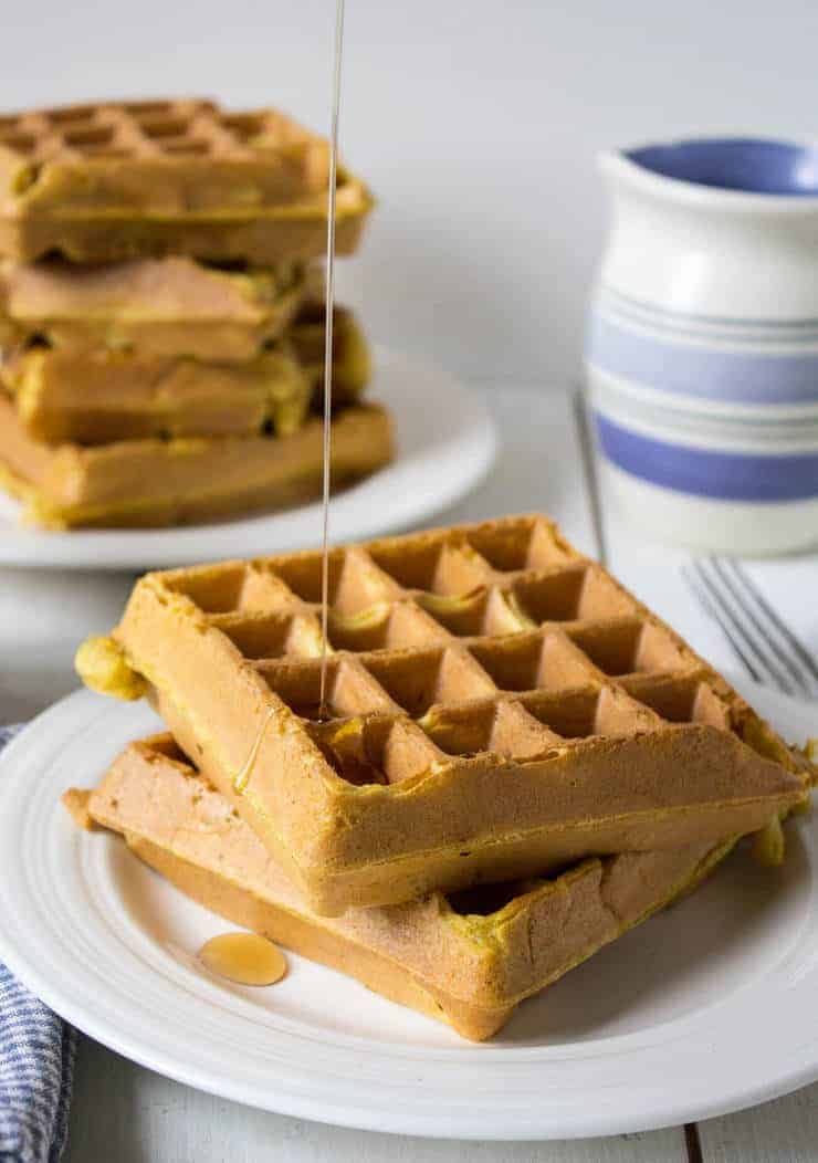 pumpkin waffles