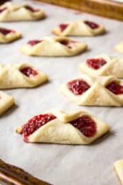 Raspberry Bow Tie Cookies - Beyond The Chicken Coop