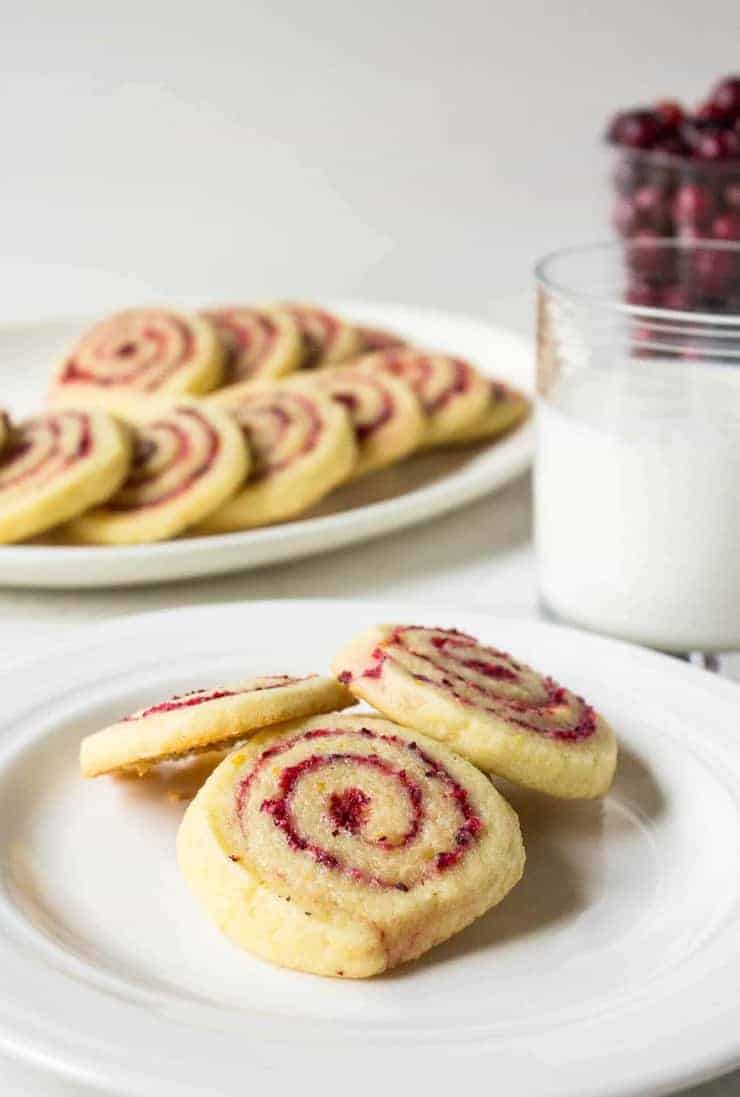 Cranberry Orange Swirl Cookies - Beyond The Chicken Coop