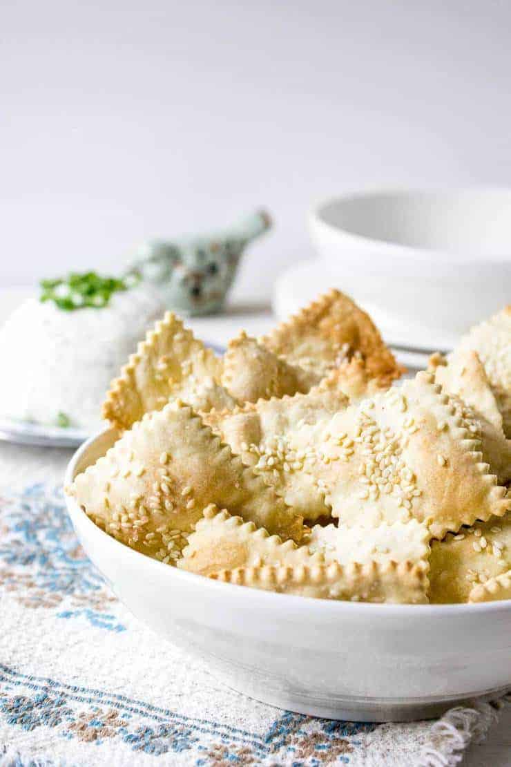 homemade crackers