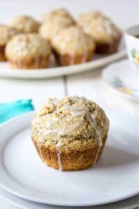 Whole Wheat Lemon Poppy Seed Muffin