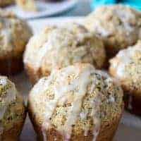 Whole Wheat Lemon Poppy Seed Muffins