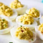 Classic deviled eggs