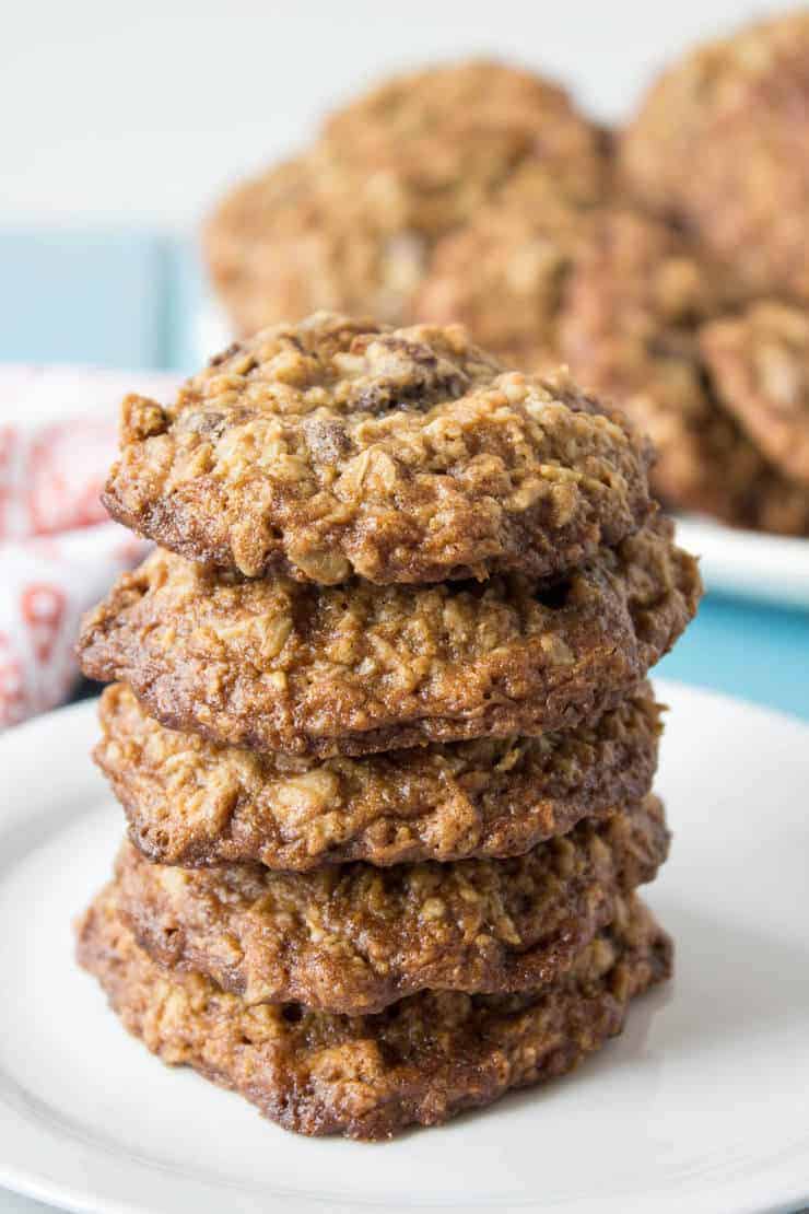 Oatmeal Chocolate Chip Cookies - Beyond The Chicken Coop
