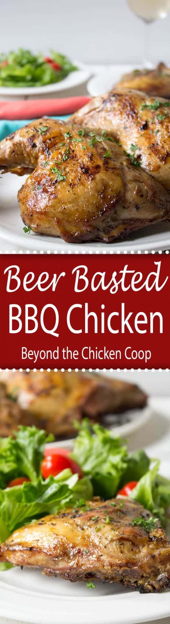 Beer Basted BBQ Chicken
