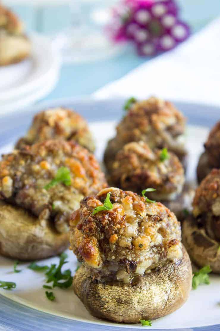 stuffed mushrooms