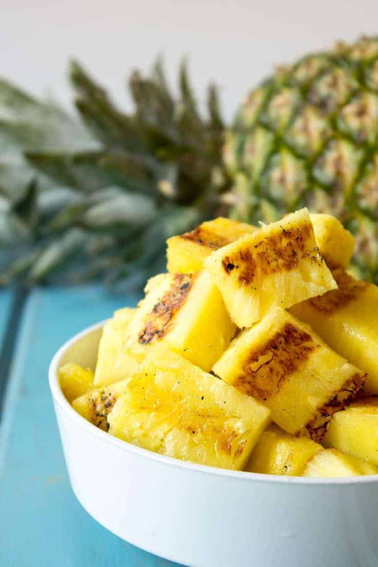 grilled pineapple