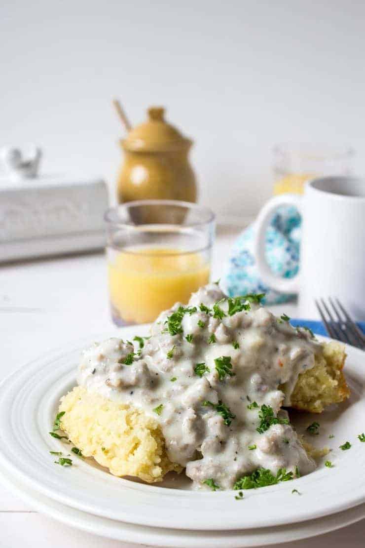 biscuits and gravy