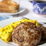 Homemade pork breakfast sausage