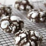 Chocolate crinkles are a favorite holiday cookie.