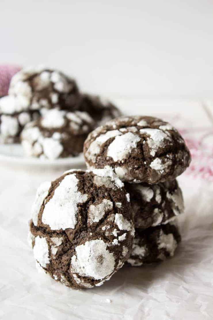 chocolate crinkles