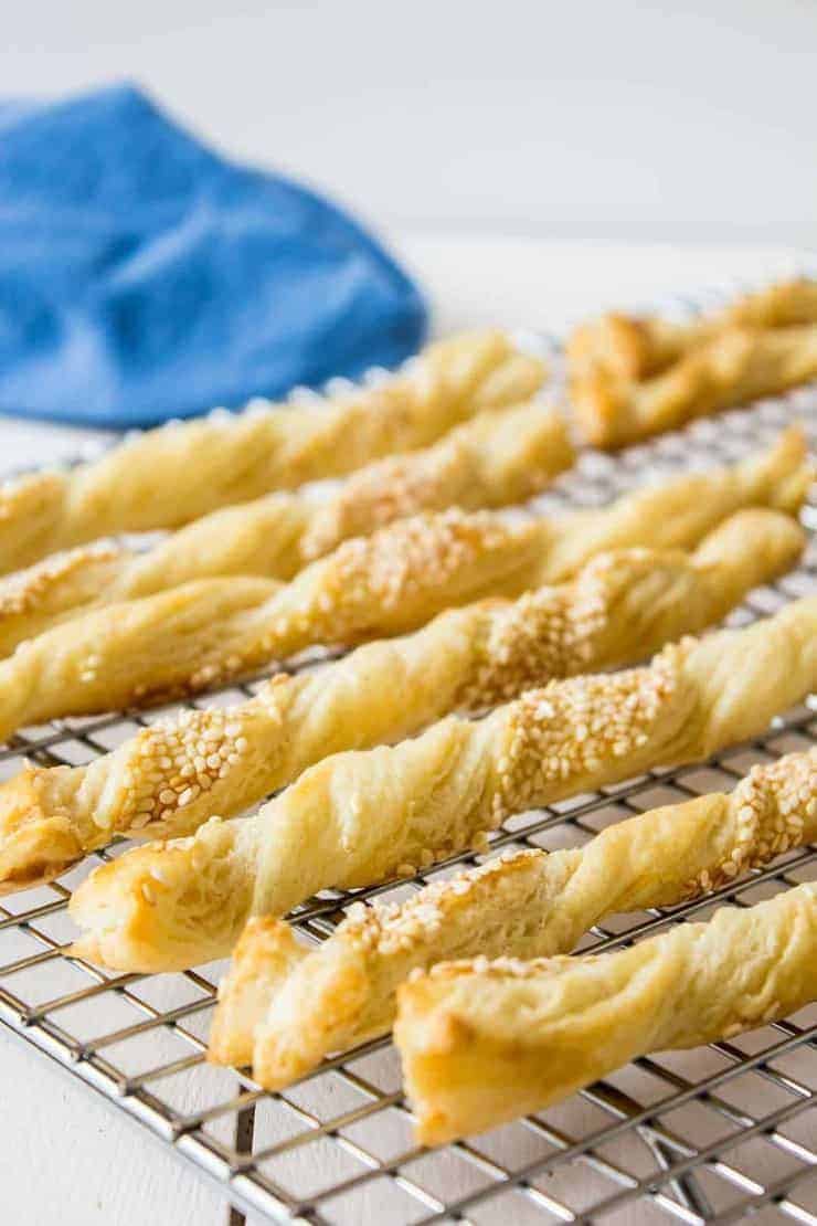puff pastry straws