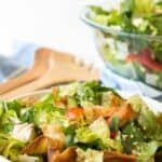 Oriental chicken salad makes a delicious lunch or a perfect light dinner