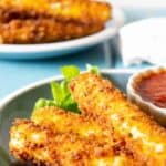 Mozzarella cheese sticks are a delicious treat you can make in your own home. No need to eat out any longer with these delicious cheese sticks. #appetizers #cheese #mozzarella