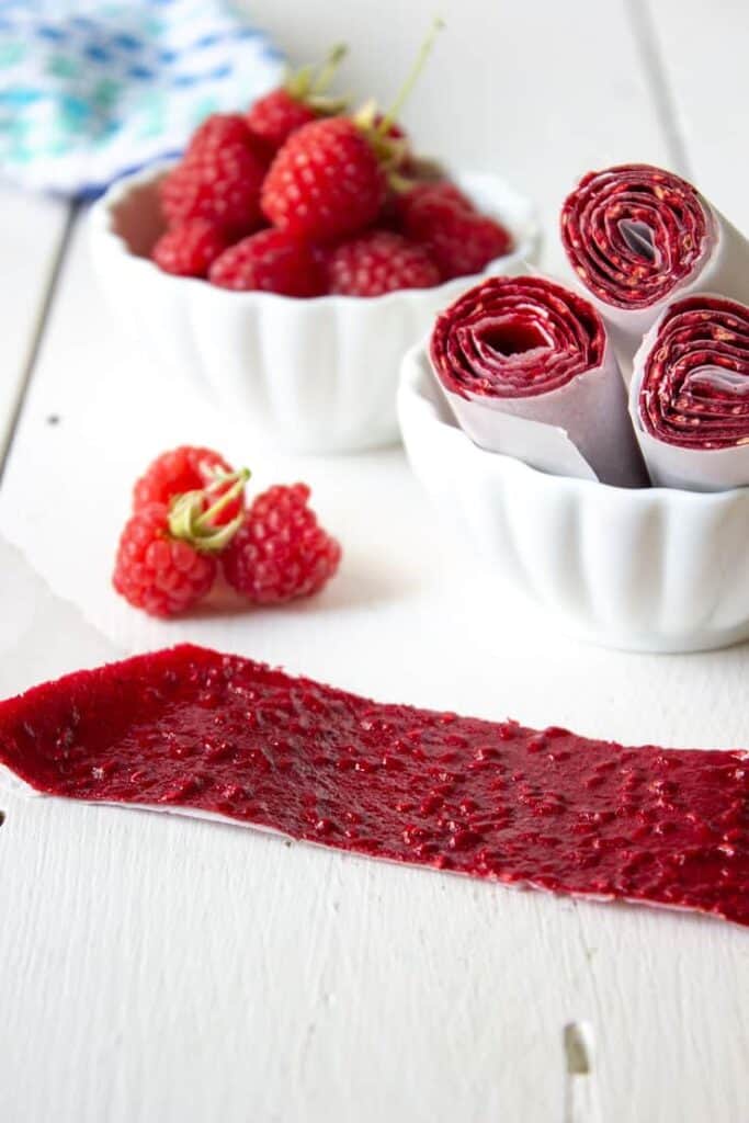 Raspberry Fruit Roll Ups Beyond The Chicken Coop