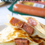 Quick and delicious Smoked Sausage Quesadilla