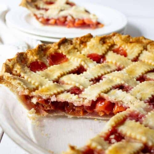 Homemade Cherry Pie - Beyond The Chicken Coop