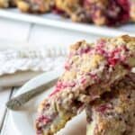 Raspberry scones are perfect for breakfast or a midday snack.