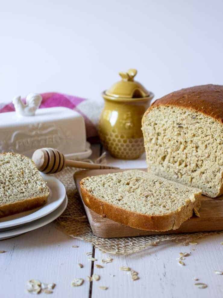 homemade white wheat bread