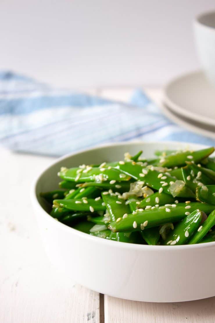 sauteed sugar snap peas