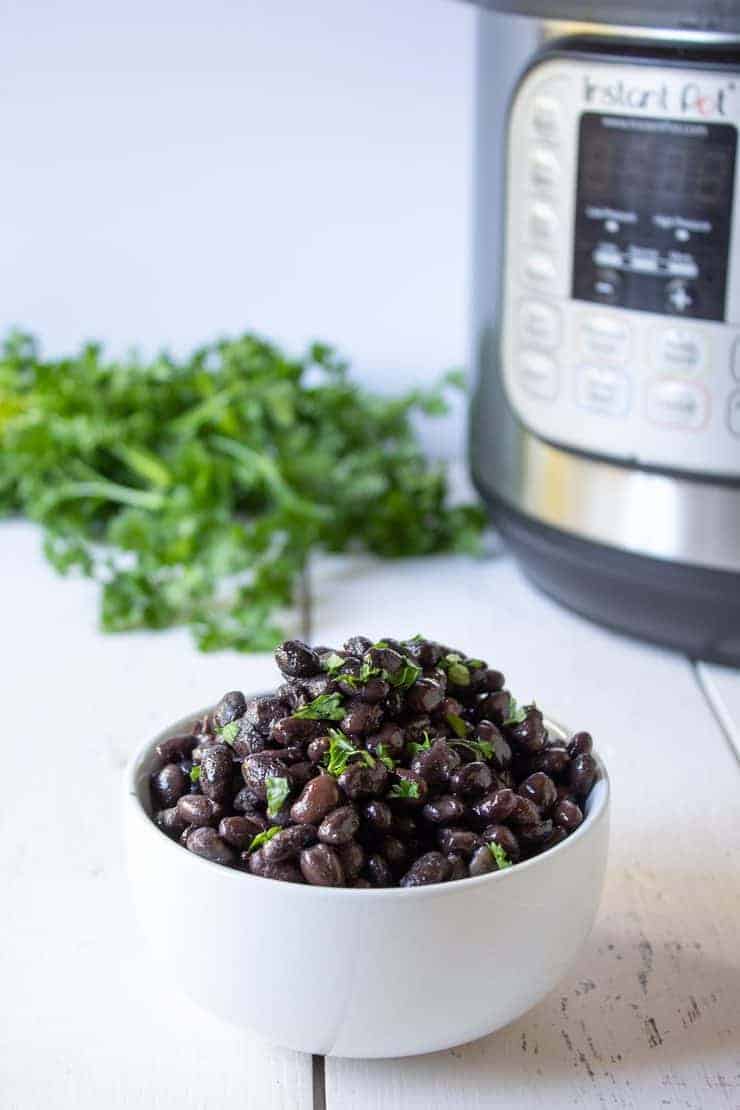 instant pot black beans