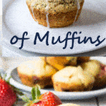 A collection of the best muffin recipes. This collection includes banana muffins and all types of berry muffins and more. #muffins