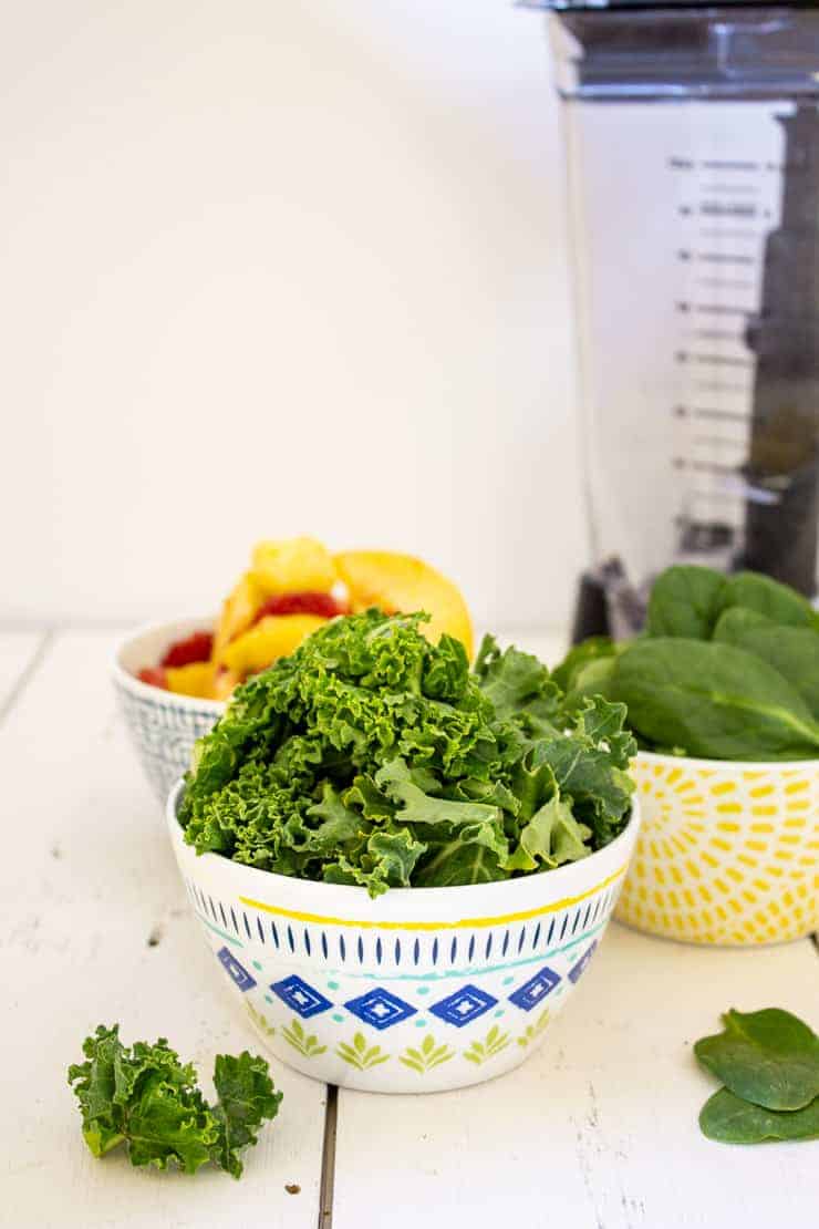 Ingredients for Green Smoothie