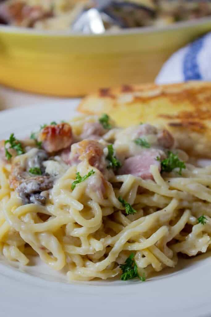 Ham Tetrazzini Beyond The Chicken Coop