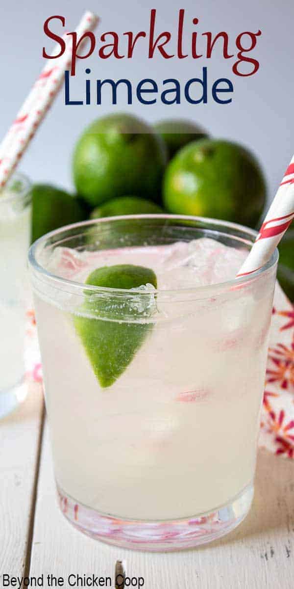 Sparkling Limeade Beyond The Chicken Coop