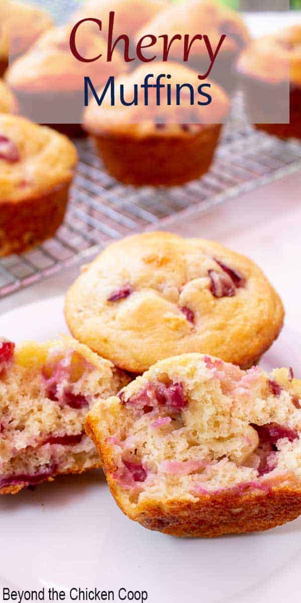 Cherry Muffins Beyond The Chicken Coop
