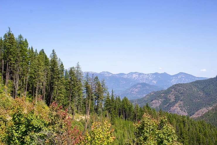 Mountains in Inland Northwest.