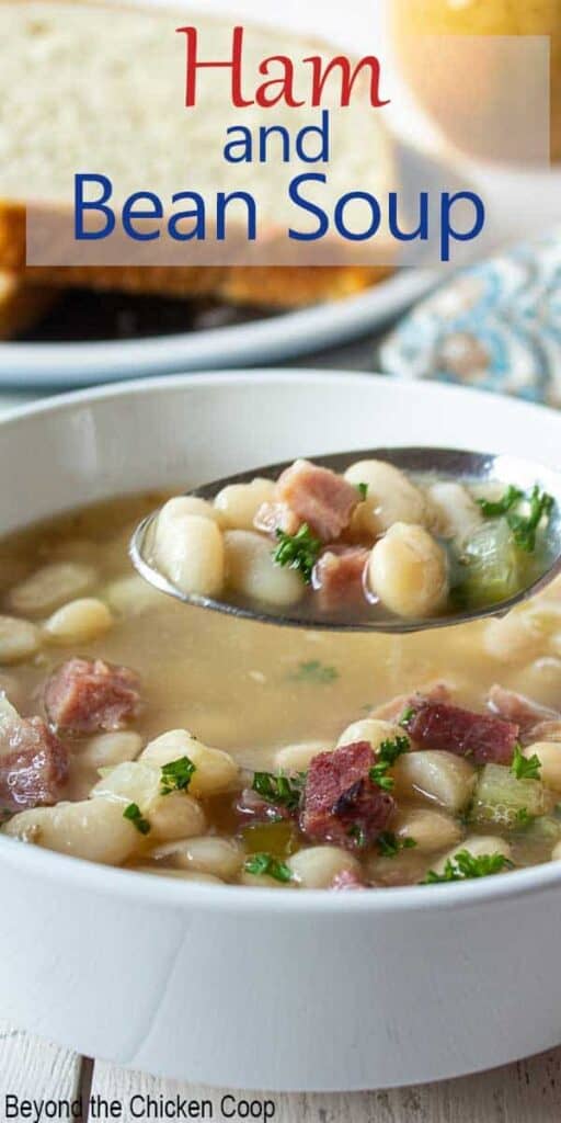 Ham and Bean Soup - Beyond The Chicken Coop