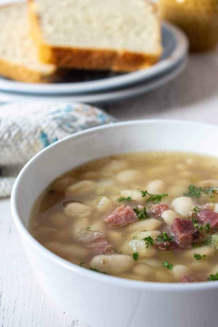 Ham and Bean Soup - Beyond The Chicken Coop