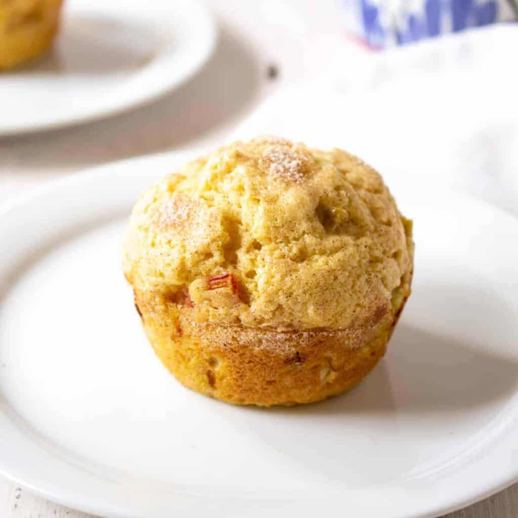 Rhubarb Muffins Beyond The Chicken Coop