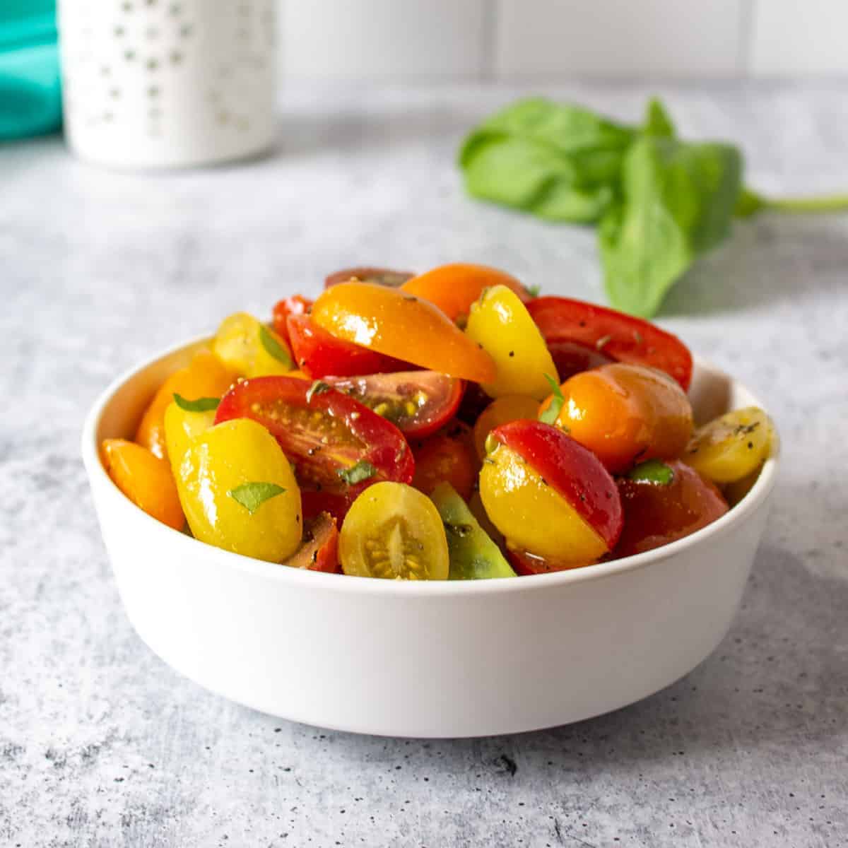 Heirloom Tomato Salad - Beyond The Chicken Coop