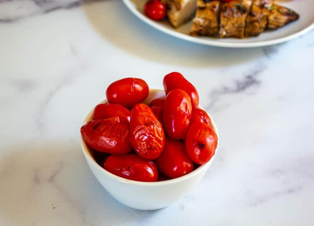 Grilled Cherry Tomatoes Beyond The Chicken Coop